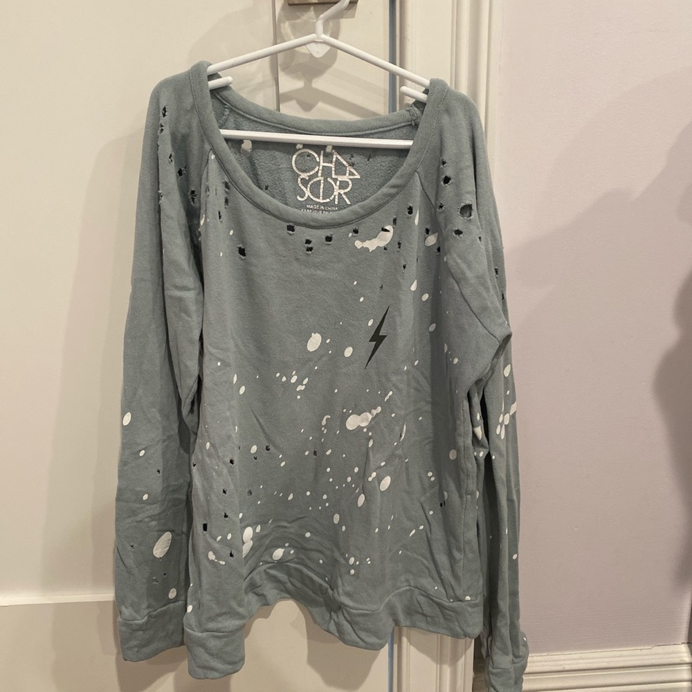 light blue chaser long sleeve shirt!
